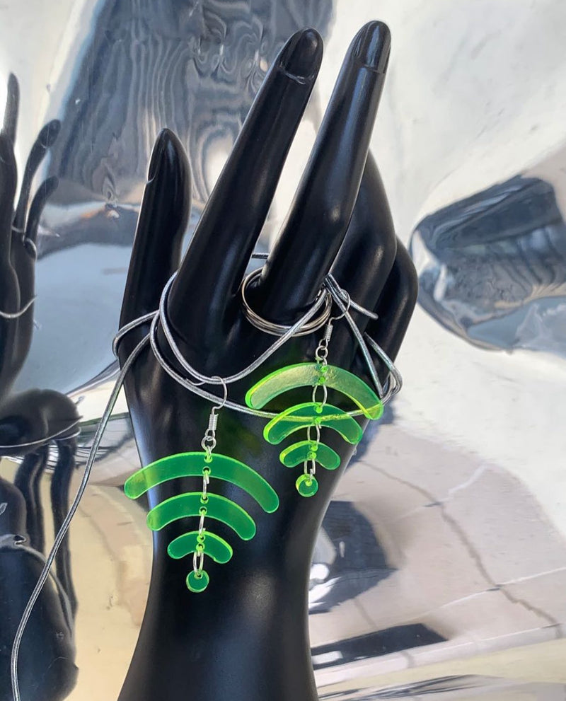 Wifi Earrings Large
