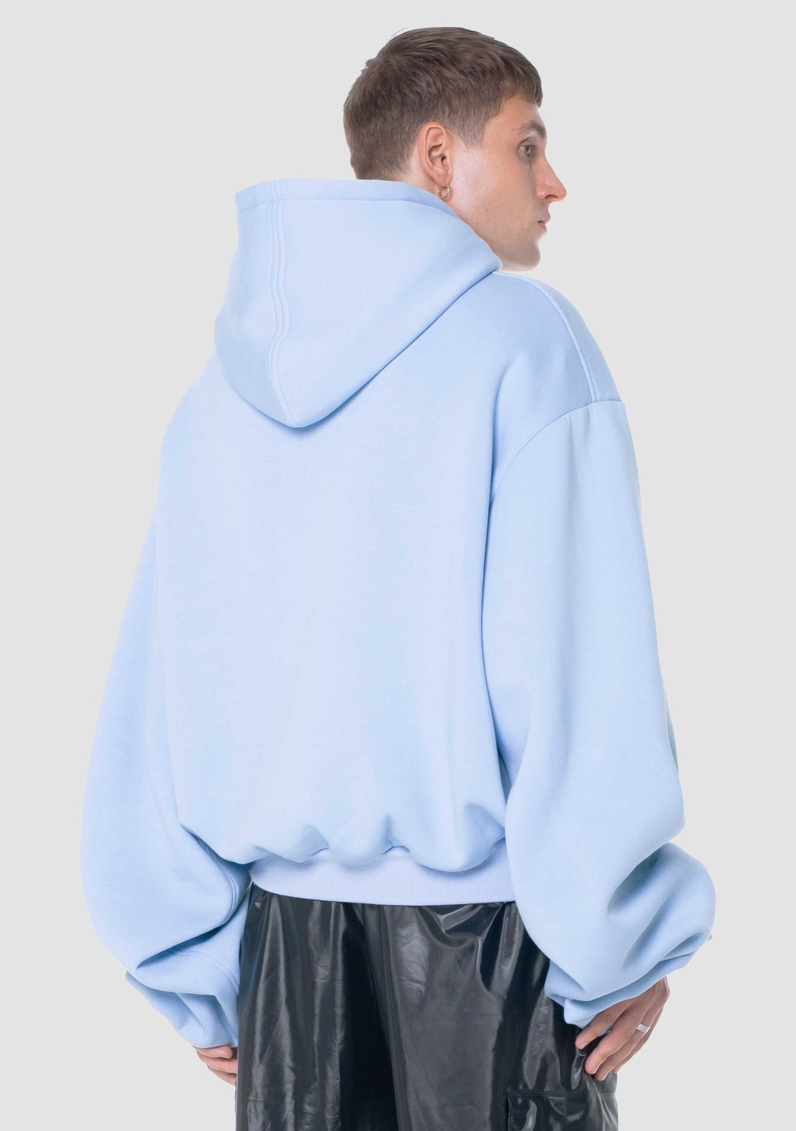 New Wave Sky Blue Hoodie